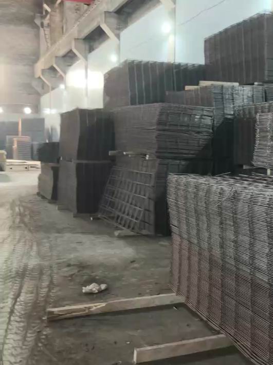 冷拔丝网片的生产车间